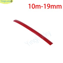 Yinglucky 32.8ft 10m Length 16mm /19mm Width Plastic T-Molding T Molding For Arcade MAME Game Machine Cabinet Chrome/ Black