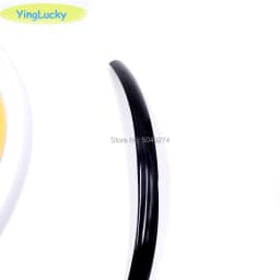 Yinglucky 32.8ft 10m Length 16mm /19mm Width Plastic T-Molding T Molding For Arcade MAME Game Machine Cabinet Chrome/ Black