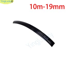 Yinglucky 32.8ft 10m Length 16mm /19mm Width Plastic T-Molding T Molding For Arcade MAME Game Machine Cabinet Chrome/ Black