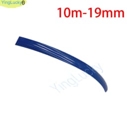 Yinglucky 32.8ft 10m Length 16mm /19mm Width Plastic T-Molding T Molding For Arcade MAME Game Machine Cabinet Chrome/ Black