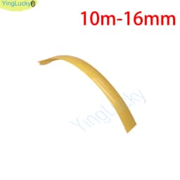 Yinglucky 32.8ft 10m Length 16mm /19mm Width Plastic T-Molding T Molding For Arcade MAME Game Machine Cabinet Chrome/ Black