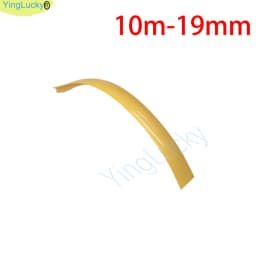 Yinglucky 32.8ft 10m Length 16mm /19mm Width Plastic T-Molding T Molding For Arcade MAME Game Machine Cabinet Chrome/ Black