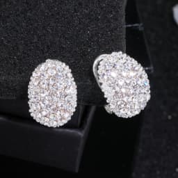 Classic Design Romantic Jewelry 2026 Fashion AAA Cubic Zirconia Stone Stud Earrings For Women Elegant Wedding Jewelry Gift WX023