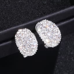 Classic Design Romantic Jewelry 2026 Fashion AAA Cubic Zirconia Stone Stud Earrings For Women Elegant Wedding Jewelry Gift WX023