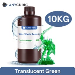 ANYCUBIC Water-Wash 2.0 10KG 3D Printer Resin Water-Washable High Precision Low odor And Low Viscosity for LCD 3D printer Photon