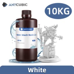 ANYCUBIC Water-Wash 2.0 10KG 3D Printer Resin Water-Washable High Precision Low odor And Low Viscosity for LCD 3D printer Photon
