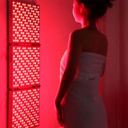 Red Light Treatment Equipment 110V Near Infrared Lamp Treatment Equipment Foldable Full Body LED Face Anti Wrinkle Treatment