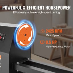 SucceBuy Benchtop Wood Lathe 10in x 18in / 14in x 40in US-120V Power Wood Turning Lathe Machine Variable Speeds for Woodworking