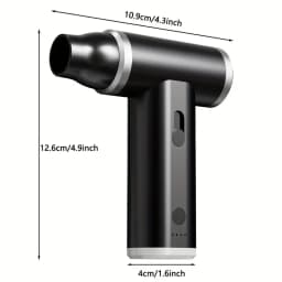 MINI Compressed Air Duster Cordless Dust Blower Rechargeable Vacuum Cleaner Electric Air Pump Portable For Computer Keyboard Sof