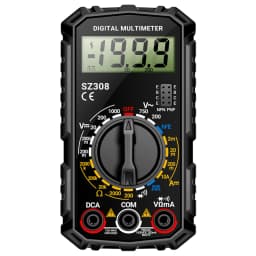Digital Multimeter Voltage Resistance Meter LCD Voltage Current Detector High-Precision Multi-Function Tester Volt Amp Ohm Meter