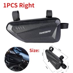 Motorcycle Side Bags Waterproof EVA Hard Shell Electric Bike Hanging Bag Mountain Bike Triangle Pouch Bag Motorcycle Saddle Bag