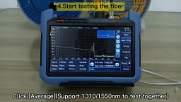 SKYSHL 1310nm/35dB+1550nm/33dB SM Fiber OTDR Tester Build in OPM+OLS+VFL+Event Map Compatible with SC+FC+ST+LC/UPC&APC Connector