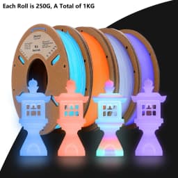 Eryone Luminous PLA Filament 1.75mm 1kg Glow in the Dark Plastic PLA 1kg 3D Printing Materials High Quality Wholesale Fast ship