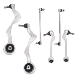 6-Piece Track Control Arm Kit for BMW 3 Series E90 E91 E92 E93 Front Suspension Wishbone Control Arms Set Brand New