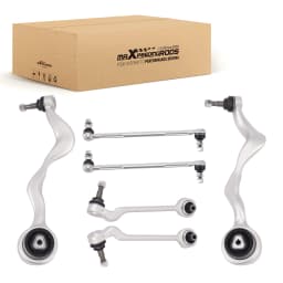 6-Piece Track Control Arm Kit for BMW 3 Series E90 E91 E92 E93 Front Suspension Wishbone Control Arms Set Brand New