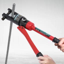 YQK300 Hydraulic Crimping Tool Rope Tonne Wire Balustrade Crimper Blue/Green/Red