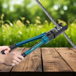YQK300 Hydraulic Crimping Tool Rope Tonne Wire Balustrade Crimper Blue/Green/Red