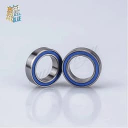 10PCS 10X15X4 6700 2RS ABEC3 10X15X4mm Blue Rubber Seals Bearing Model Bearing By JARBLUE