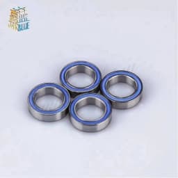 10PCS 10X15X4 6700 2RS ABEC3 10X15X4mm Blue Rubber Seals Bearing Model Bearing By JARBLUE