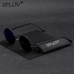 SPLOV Vintage Men Sunglasses Women Retro Punk Style Round Metal Frame Colorful Lens Sun Glasses Fashion Eyewear Gafas Sol Mujer