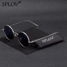 SPLOV Vintage Men Sunglasses Women Retro Punk Style Round Metal Frame Colorful Lens Sun Glasses Fashion Eyewear Gafas Sol Mujer
