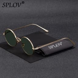 SPLOV Vintage Men Sunglasses Women Retro Punk Style Round Metal Frame Colorful Lens Sun Glasses Fashion Eyewear Gafas Sol Mujer