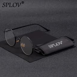 SPLOV Vintage Men Sunglasses Women Retro Punk Style Round Metal Frame Colorful Lens Sun Glasses Fashion Eyewear Gafas Sol Mujer