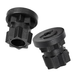 2PC Ram Mount Track Mounting Base Track Gear Attachment Adapter Kayak Track Mount for Kayak Boat Canoe Fishing Rod Accessories