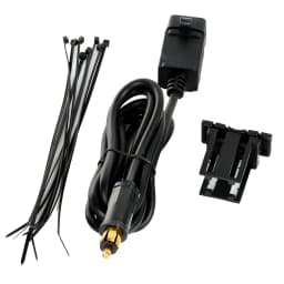 Waterproof Dual USB Charger Adapter with Powerlet Din Hella Socket EU Type 1.6m Cable for BMW Motorcycle
