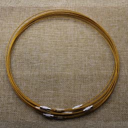 10pc/lot 1mm Stainless Steel Choker Necklace Wire Cord Rope with Brass Screw Clasp for DIY Jewelry Making Craft 45cm/18inch Z952