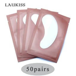 50/500/1000pcs Gel Patches for Eyelashes Building Eyelash Extension Under Eye Pads Lash Stickers Tools Wholesale LAUKISS