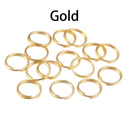 20-200Pcs/bag 4-25mm Open Jump Rings Double Loops Split Rings Connectors For Diy Jewelry Making Findings Accessories Supplies