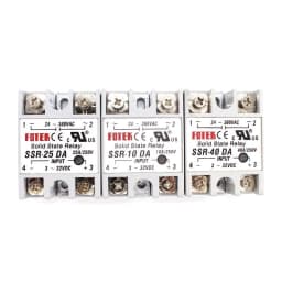 Solid State Relay 12v 24v SSR-10DA SSR-25DA SSR-40DA 10A 25A 40A 3-32V DC TO 24-380V AC SSR 10DA 25DA 40DA Rele Power Supply