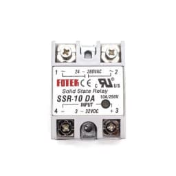Solid State Relay 12v 24v SSR-10DA SSR-25DA SSR-40DA 10A 25A 40A 3-32V DC TO 24-380V AC SSR 10DA 25DA 40DA Rele Power Supply
