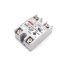 Solid State Relay 12v 24v SSR-10DA SSR-25DA SSR-40DA 10A 25A 40A 3-32V DC TO 24-380V AC SSR 10DA 25DA 40DA Rele Power Supply