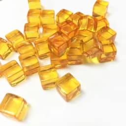50Pcs/Set 25Colors 8mm Cube Clear Solid Transparent Square Colorful Crystal Dice Chess Piece Right Angle Sieve For Puzzle Game