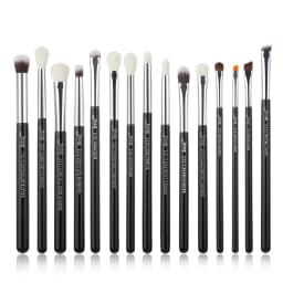 Jessup Makeup Brushes 15-25pcs Make Up Brush Set Professional Natural Synthetic Foundation Powder Contour Blending Eyeshadow