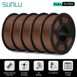 SUNLU PLA PLUS 3D Printer Filament Colorful 5KG 1KG A Roll 1.75MM Tolerances +/-0.02MM Filament Fast Shipping From EU / US /RU