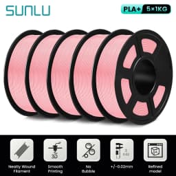 SUNLU PLA PLUS 3D Printer Filament Colorful 5KG 1KG A Roll 1.75MM Tolerances +/-0.02MM Filament Fast Shipping From EU / US /RU