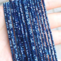 Natural Hematite Shining Facted Rectangler 2X1/2X3/2X4mm Loose beads, For DIY Necklace Bracelat Jewelry Making