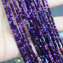 Natural Hematite Shining Facted Rectangler 2X1/2X3/2X4mm Loose beads, For DIY Necklace Bracelat Jewelry Making