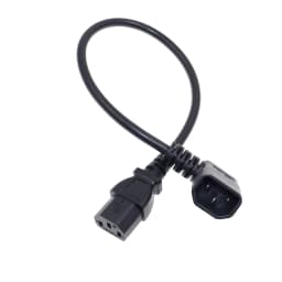 IEC60320 C13 Angle Converter Angle Extension Cable C13 to C14 PDU Angle Power Cables Male to Female AC Power Cord 10A 250V