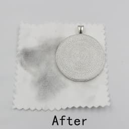 50pcs Individually Silver Cleaner Polishing Jewelry Cloth Napkin Tarnish Remover Tool With Package Ornaments For Silverware Gold