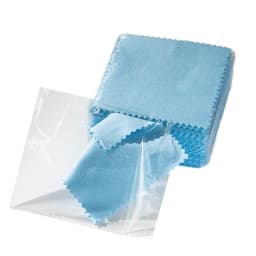 50pcs Individually Silver Cleaner Polishing Jewelry Cloth Napkin Tarnish Remover Tool With Package Ornaments For Silverware Gold