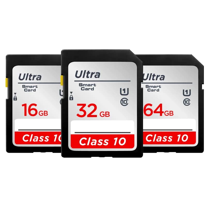Camera SD 128GB 256GB 512GB Flash Memory Card 32GB 64GB U1 SD Cards Class 10 Tarjeta SLR SD Card U3 UHS-I 16GB for SLR