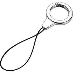 2 PCS Multifunction Key Chain Holder Black Rope Phone Lanyard Key Ring Metal Car Keychain U Disk ID Cards Keyring Men Women M03