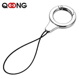 2 PCS Multifunction Key Chain Holder Black Rope Phone Lanyard Key Ring Metal Car Keychain U Disk ID Cards Keyring Men Women M03