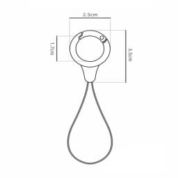 2 PCS Multifunction Key Chain Holder Black Rope Phone Lanyard Key Ring Metal Car Keychain U Disk ID Cards Keyring Men Women M03