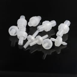 Diameter 3mm 4mm 5mm 6mm 8mm 10mm 12mm Plastic Check Valve One-Way Pagoda Inline Non-Return Gas Liquid Water Fluid Stopper