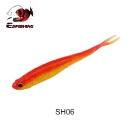 ESFISHING Soft Fishing Lures Real Shad 130mm Pesca Baits Minnow Jigging Lure Isca Artificial Fishing for Pike Trout